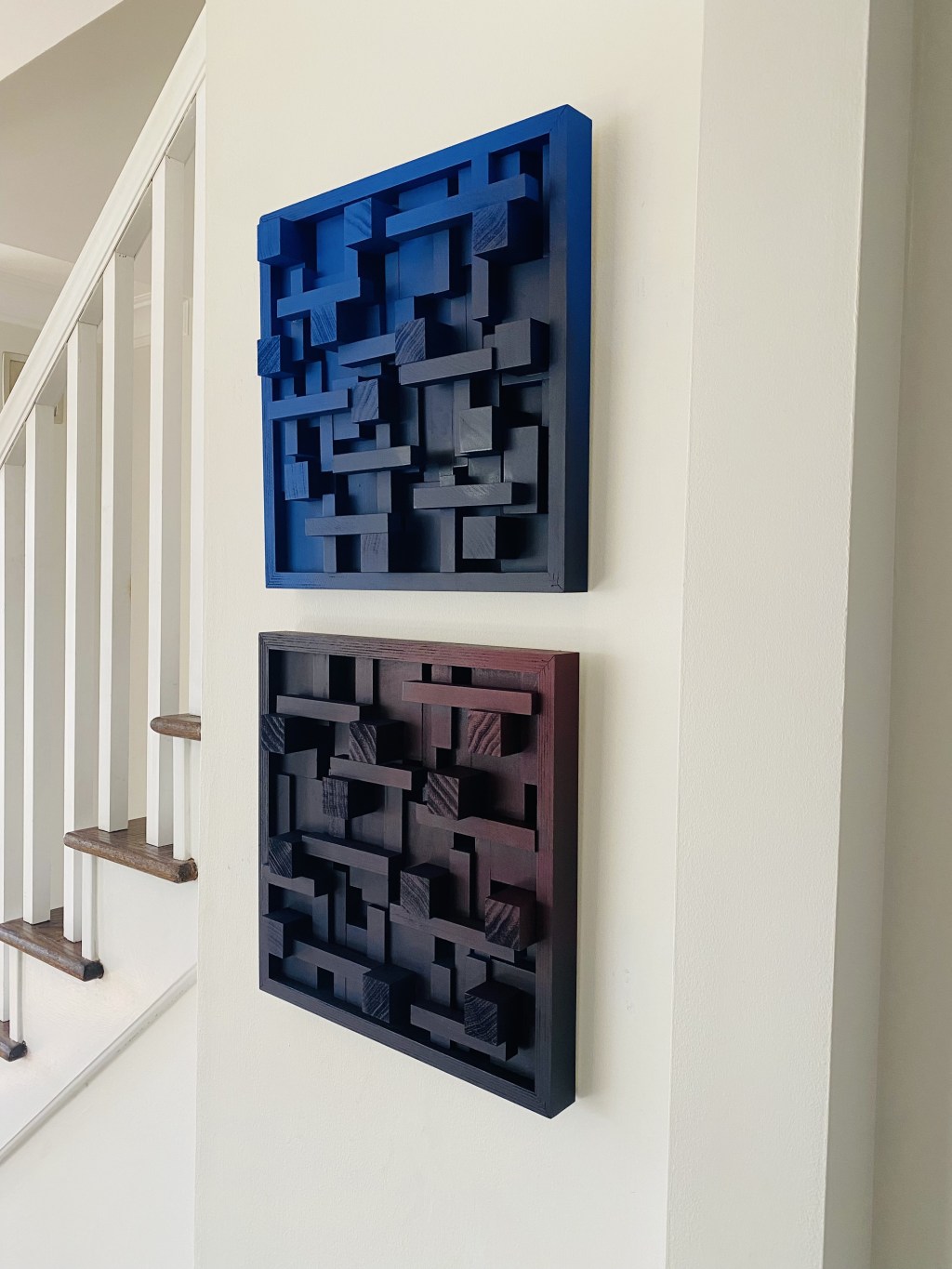 Bridges Diptych Faded (Midnight/Cobalt/Blood)