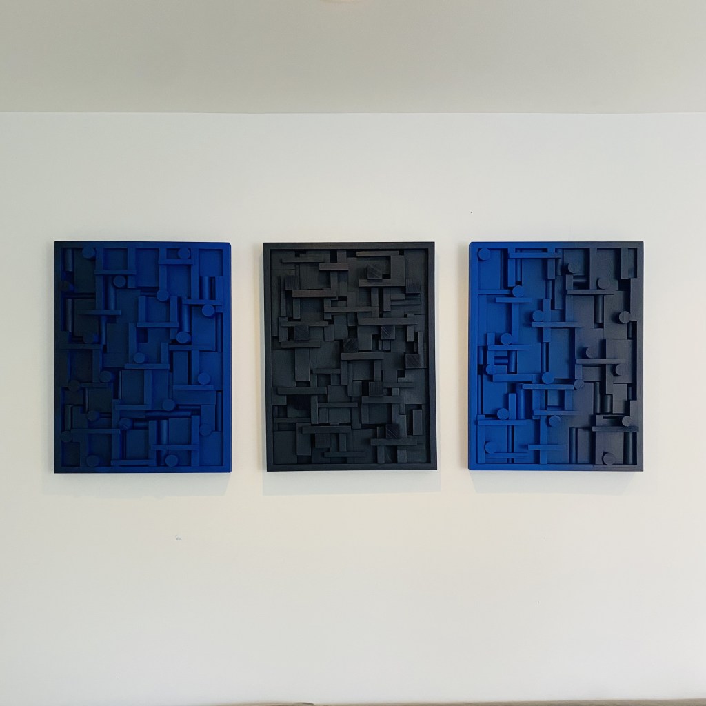 Bridges Triptych Fade (Midnight on&nbsp;Cobalt)